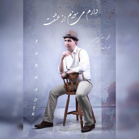 دارم می سوزم از عشقت