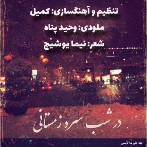 در شب سرد زمستانی